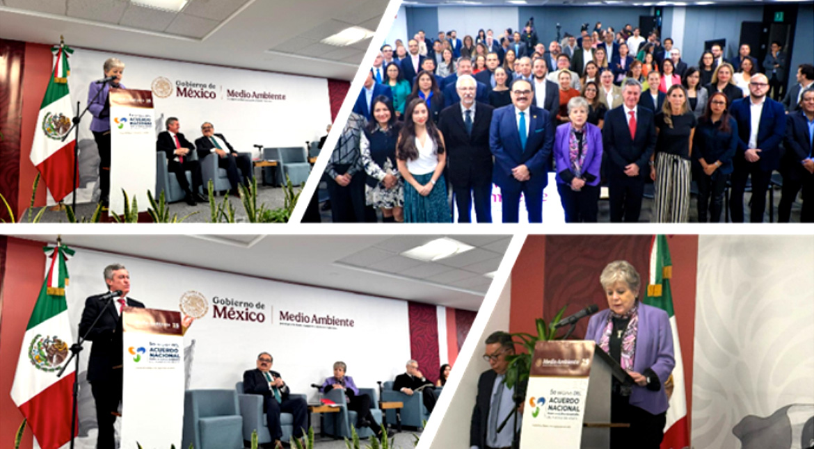 SEMARNAT y PROFEPA llevan a cabo la presentación del Acuerdo Nacional para la Nueva Economía del Plástico (ANNEP)